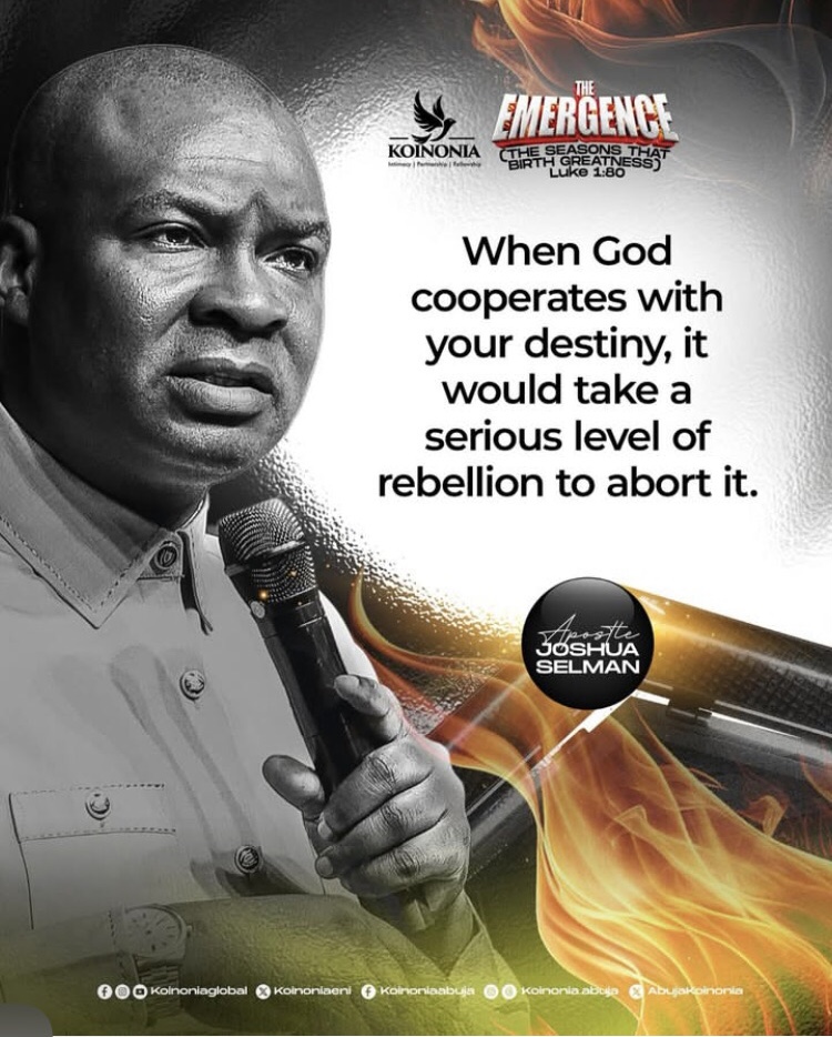 What happens when God cooperates with your destiny?